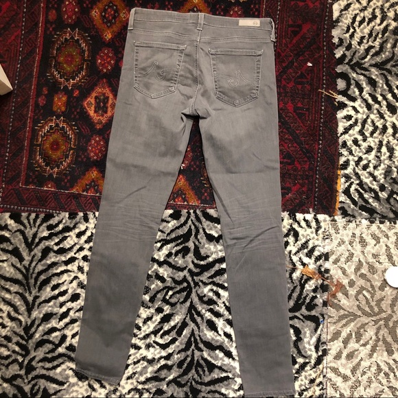 Adriano Goldschmied 27 Grey Mid Rise Legging Ankle Soft Jeans - Picture 3 of 3